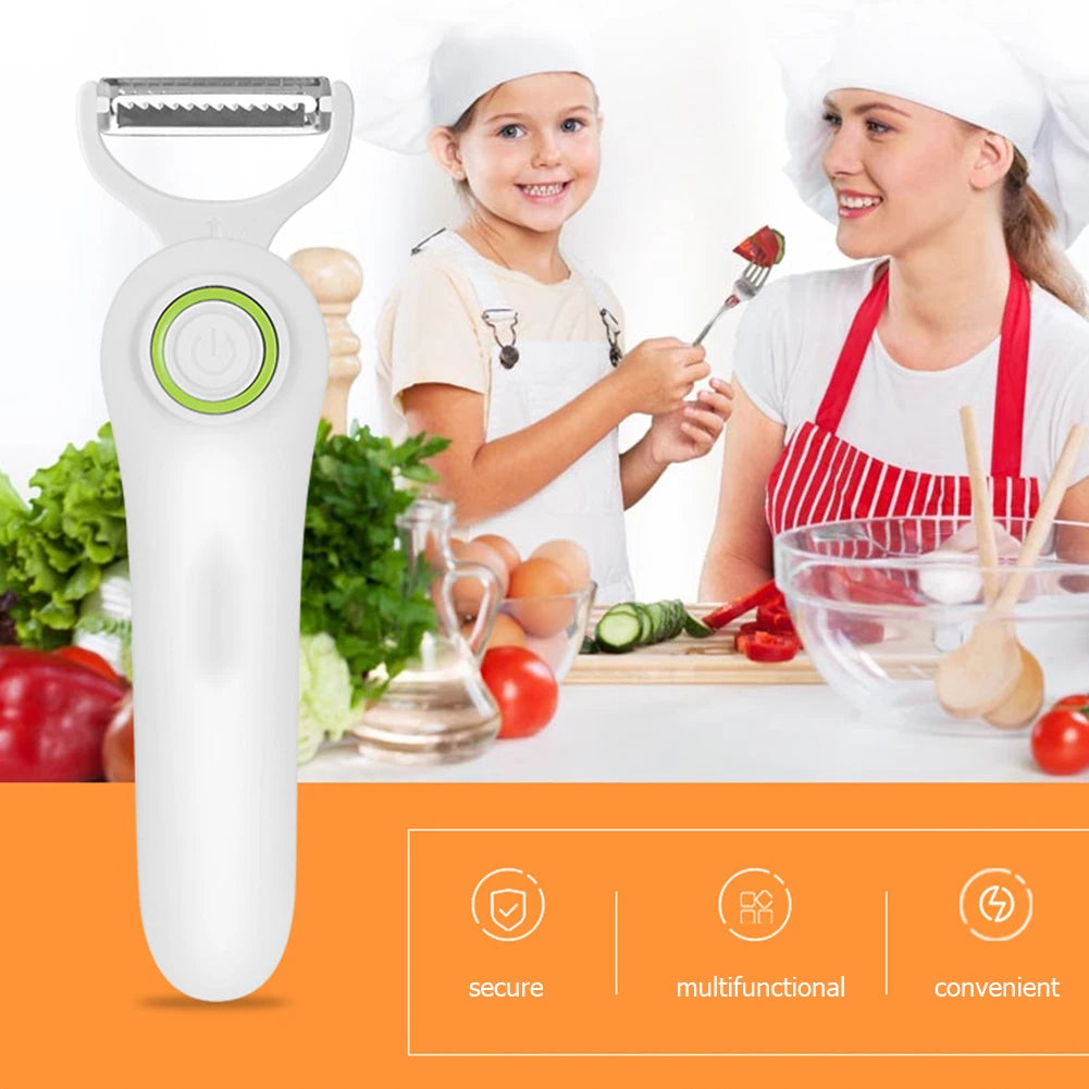 Fruit Vegetables Peeler with USB Rechargeable